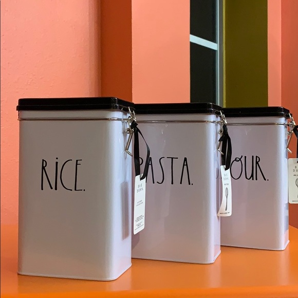 Rae Dunn Other - NWT Rae Dunn Set 3 tin canisters